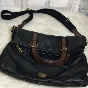 Fossil leather bag